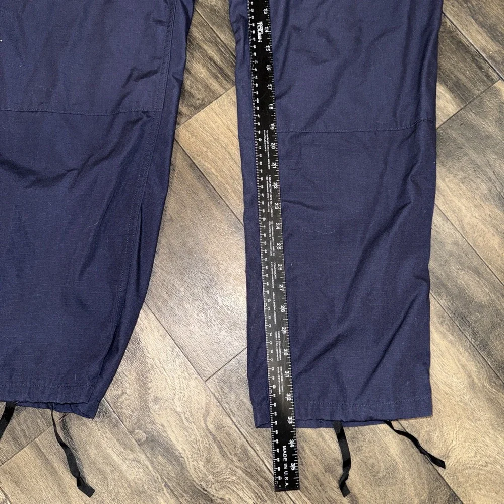 PROPPER Tactical Pants Cargo Utility Ripstop Men's Sz XL/L Navy Blue Adjustable